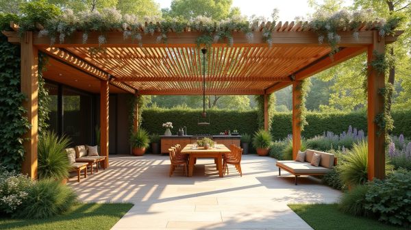 Transformez espace extérieur : des idées pratiques avec une pergola bioclimatique